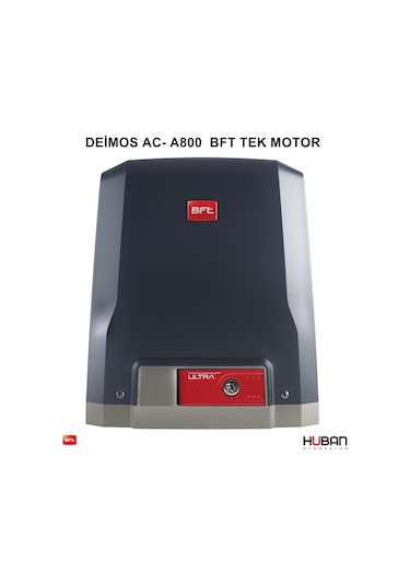 Bft Deimos Ac A800-tek Motor-yana Kayar  Bahçe Kapı Motoru