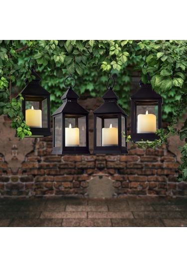 Led Elektronik Mum Işığı For Double Layer White For Double Layer Black Beyaz