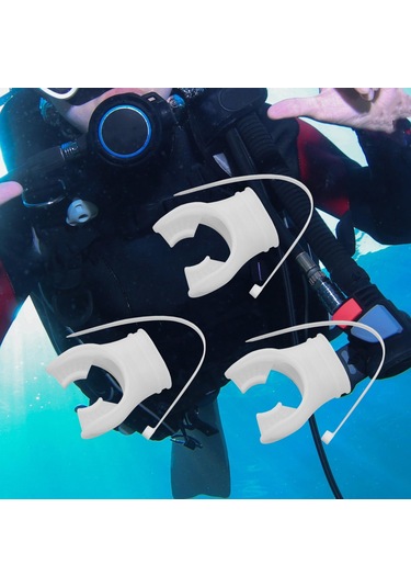 Suntek Dalış Regülatörü Ağızlığı Regülatör Beyaz