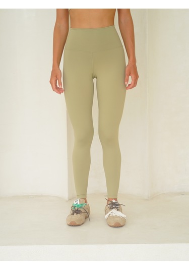 Fold Bilek Hizasında Soft Haki Tayt Haki