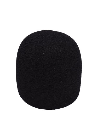 Honmex Mikrofon Koruma Seti: Sprey Rüzgar Koruması, Silikon Kayma Engeli Ve Düşme Korumalı Uç Kılıfı - Siyah