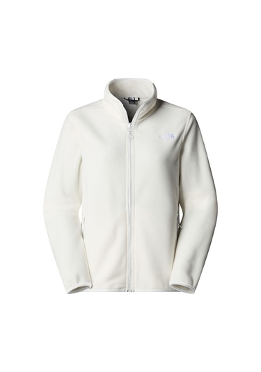 The North Face Kadın Glacier Tam Fermuarlı Polar Nf0a8d2fqlı1 Beyaz