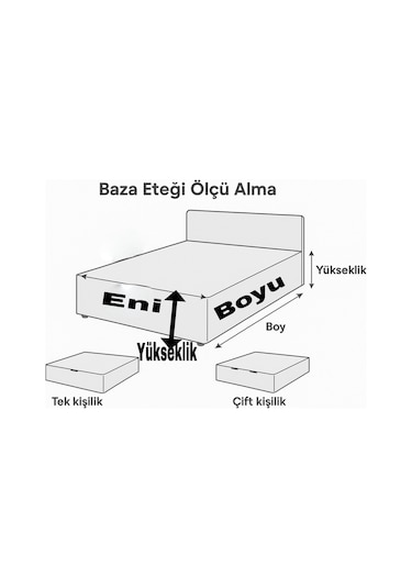Beyaz Düğme Süslü Keten Baza Eteği