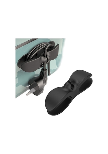 4 Lü Set Kablo Sarma Aparatı- Airfry- Saç Kurutma- Şarj Kablosu -