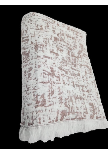 Cyl Çift Kişilik Şönil Battaniye Bej -