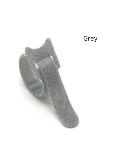 50/100 Adet Çıkarılabilir Kablo Bağları Plastik Sabitleme Yeniden Grey 150mm X 100pcs Diğer