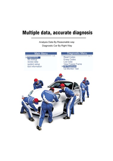 Konnweı Kw309 Evrensel Araba Tarayıcı Profesyonel Otomotiv K15033b