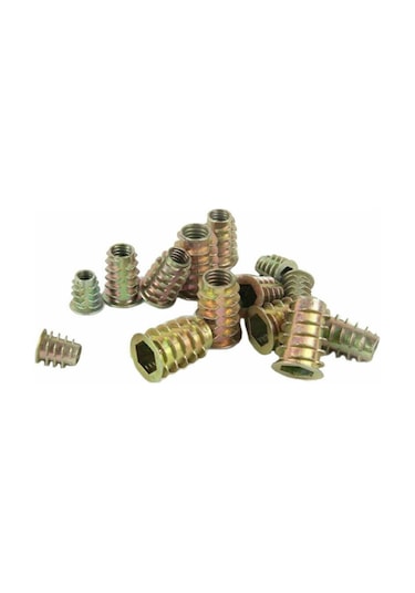 Symbee 100 Adet Karbon Çelik Açık Uç Cıvata Somunu Seti - Dayanıklı, Paslanmaz, Kolay Kurulum - M4/m5/m6/m8/m10 Boyutları Diğer