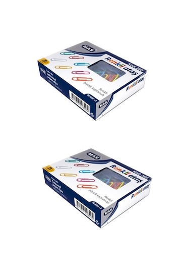 Mas 280 Pls Renkli Ataç Pvc Kaplı 28 Mm 2 Adet