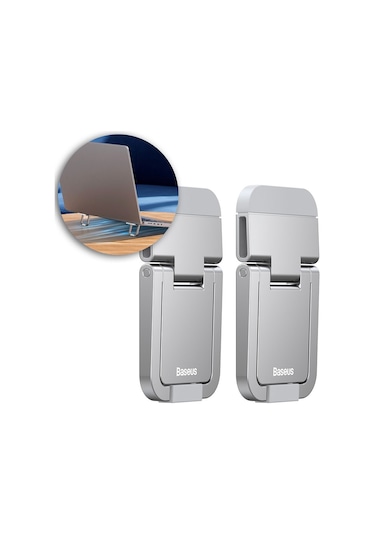 Baseus LUZC000012 Katlanabilir Portatif Macbook Dizüstü Stand Ayağı