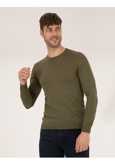 Pierre Cardin Erkek Açık Yeşil Kazak /triko 50257301-vr092 Açık Yeşil