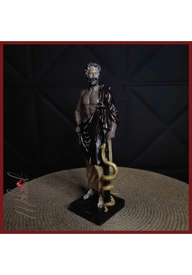 Mütevazi Adam Antik Dönem Heykeli Bilge Adam Büstü, Bilgi