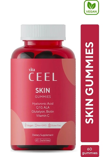 Vita Ceel Skin Vegan Gummys 2 x 60 Gummies