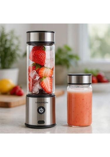 Venandin Fruly Taşınabilir Buz Kırabilen 450 ML + 350 ML Blender