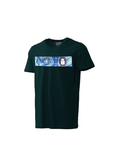 Store Unisex Baskılı Tişört Outdoor Normal Kalıp Spor Tshirt Nefti