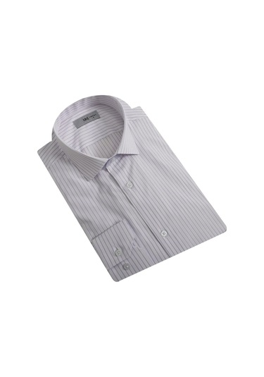 Uki Lila Comfort Fit Uzun Kol Gömlek Lila