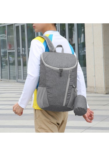 Vanaheımr-spor Sırt Çantası Açık Hava Sırt Çantası Hafif Sırt,gri Gri