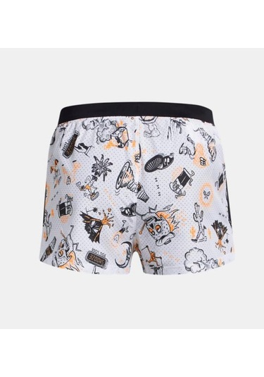 Ua We Run 2'' Short 1383415-100 Beyaz