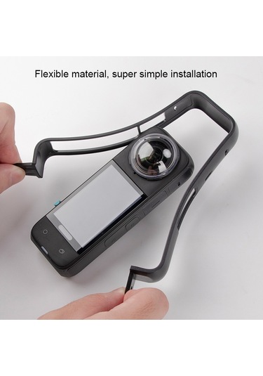 Insta360 X4 Pc İçin Pc Lens Kapağı Korumalı Plastik Koruyucu Çerçeve Siyah Diğer Çok Renkli