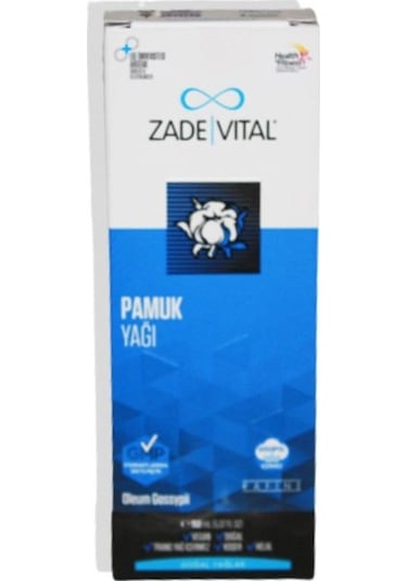 Zade Vital Pamuk Yağı  150 ML