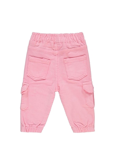 Civil Baby Kargo Cepli Jogger 9-18 Ay Pantolon Pembe