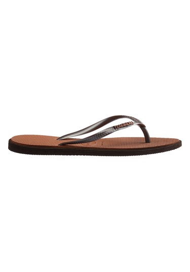 Havaianas Slim Point Kadın Plaj Terliği 4149584 Kahverengi