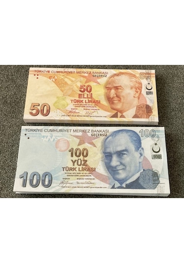 40 Deste Karışık Para 20-50 sterlin 50-100 d 50-100 e 50-100 tl