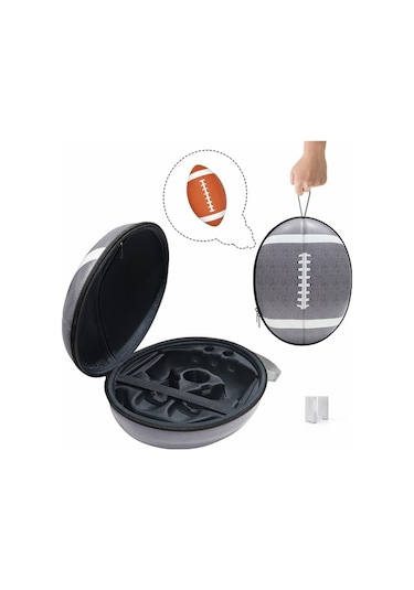 Pazly Jys Jys-mq008 Meta Quest 3 Vr Gözlük Koruma Yastığı Darbeye Dayanıklı Taşıma Çantası Taşınabilir Sert Kabuk Çanta - Logo / Siyah Logo / Siyah