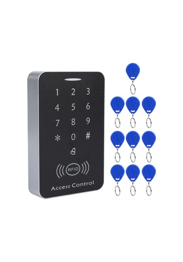 Shineyee Id Kartlı Kapı Erişim Kontrol Cihazı - Rfıd Kart/şifre İle Güvenli Erişim, 1000 Kullanıcı Desteği, Kesintisiz Veri Saklama