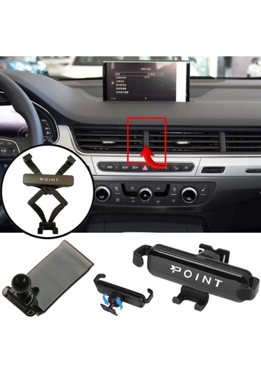 Audi Q7 Araca Özel Cep Telefon Tutacağı Robotik Oynar Başlıklı 2015-2019 Arası Profesyonel Ürün
