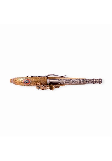 Denix Dekoratif Replika Çakmaklı Tabanca, İskoçya 1760