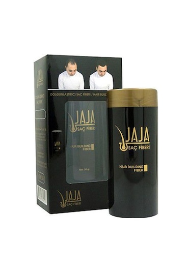 Jaja Fibers Saç Dolgunlaştırıcı Topik 50 Gr Saç Kapatıcı Siyah