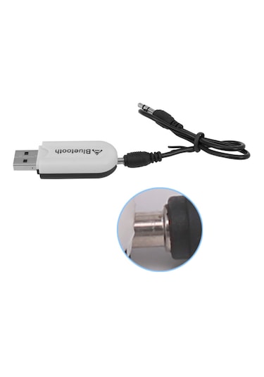 Tüm Telefonlara Bluetooth 5.0 Receiver Usb Aux Wireless Araç Kiti Telefon Müzik Dinleme