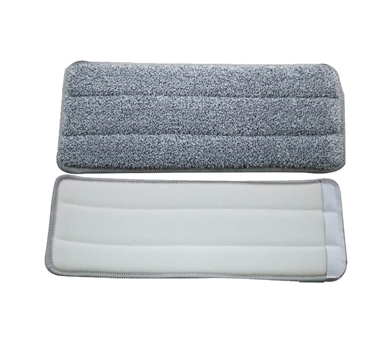 Youmex Mikrofiber Mop Değişim Pedleri - Yıkama Uygun Tek Kafa 33x12cm 10 Adet - Yeniden Kullanılabilir Ev Temizlik Padleri