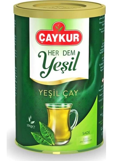 Çaykur Her Dem Sade Yeşil Çay Teneke 150 G