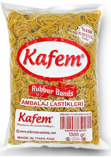 Kafem Ambalaj Lastiği 40 MM 1 KG