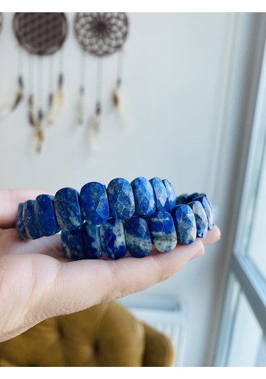 Dikkat ve Öğrenme Lapis Lazuli Bileklik Çok Renkli