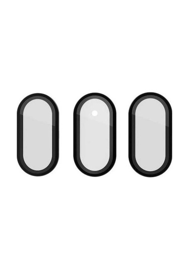 Fastbuy Meta Quest 3 Vr Kulaklık İçin 3 Adet Hd Temperli Cam Lens Koruyucu Film - Siyah Siyah