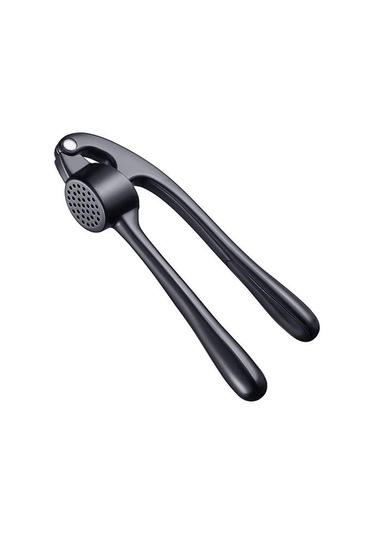 Lmetjma Premium Sarımsak Presi Paslanmaz Çelik Sarımsak Doğrayıcı Sarımsak Ezici Sıkması Ve Temizlemesi Kolay Mutfak Aletleri Jt202 Siyah