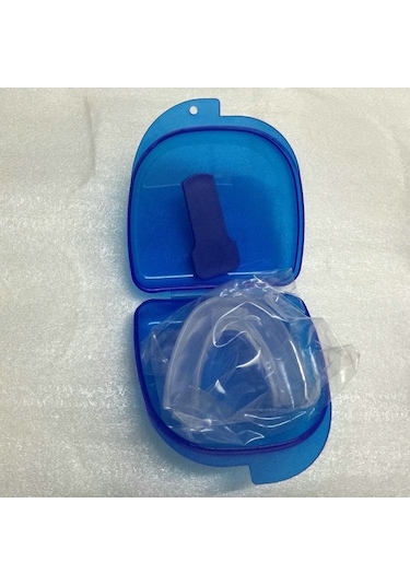 Createtech Vkemall Mavi Kadın Horlama Önleyici Erkek Diş Gıcırdatma Bruksizm Çözüm Cihazı Ağız Koruyucu