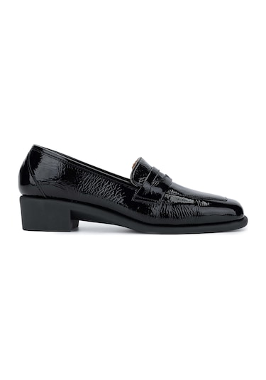 Relax Anatomic Kadın Hakiki Deri Siyah Comfort Ayakkabı 611 E3607-03 Bn Ayk Sk24/25 Black Siyah