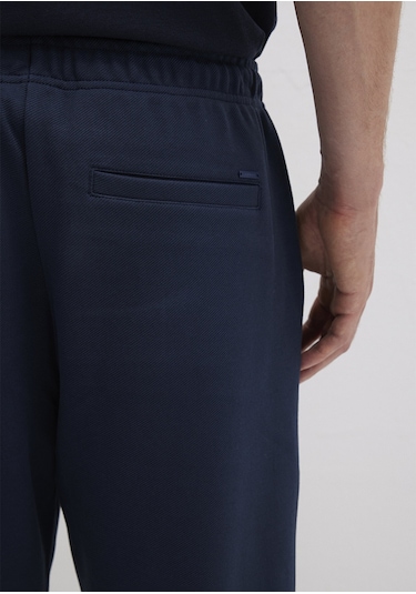 Mavi - Lacivert Örme Pantolon 0010521-70490 Lacivert