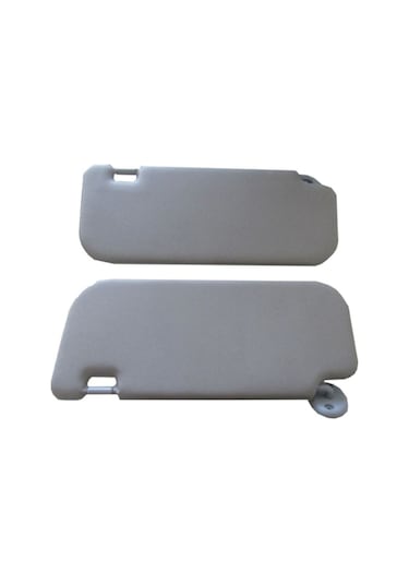 Toyota Corolla E150 07/13 Güneşlik Gri Sağ/Sol Set 2 Parça Segmanlı - Güneşlik-