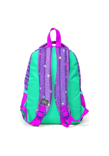 Coral High Kids Mor Su Yeşili Unicorn Desenli Okul Çanta Seti Set0123487