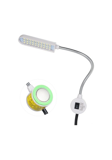 Springsun 2 Adet 30 Led Işıklı Dikiş Makinesi Aydınlatması - Beyaz Işık 5000k, 1.5m Kablolu, 110-240v Endüstriyel Dikiş Işığı Gösterildiği Gibi
