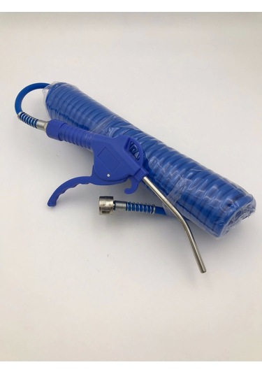 Plastik Saplı Kısa Hava Tabancalı Poliüretan Spiral Hava Hortumu 5x8 5 Mt Seti