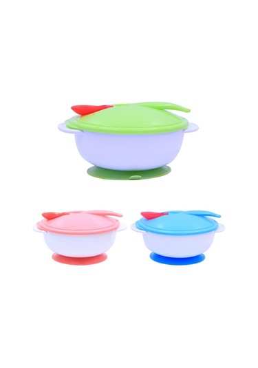 Pembe Bebek Besleme Sofra Çocuk Tabağı Enayi Kase Pembe