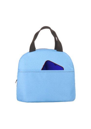 Elde Taşınabilir Yalıtımlı Çanta Moda Baskılı Soğutucu Çanta Öğle Yemeği Çantası Alüminyum Folyo Yalıtımlı Çanta Öğle Yemeği Kutusu-3