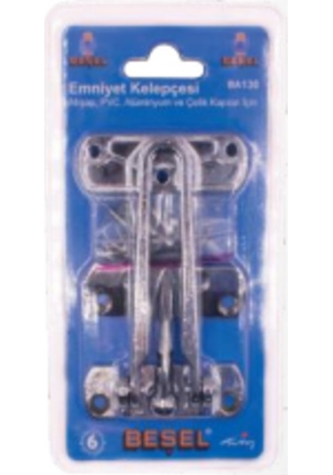 Beşel Emniyet Kelepçesi Krom Kaplama