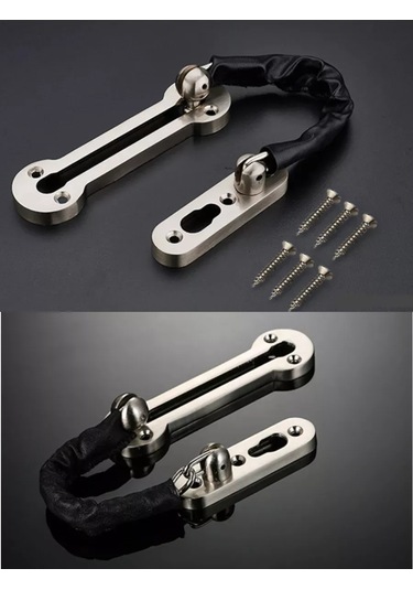 Makedon Kapı Zinciri Krom 155mm 3 Adet 418483323